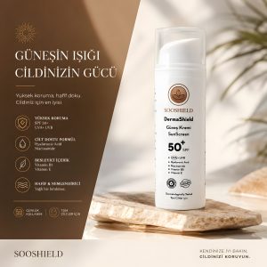 DermaShield SPF 50+ Leke Karşıtı GÜNEŞ KREMİ - Görsel 3