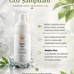 Blepha Plus Kirpik ve Göz Çevresi Temizleme Köpüğü - Görsel 4